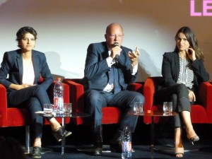 Hier, Lundi 8 juillet à France Télévision étaient réunis rémy Pflimlin, Najat Vallaud-Belkacem et Aurélie Filippetti 